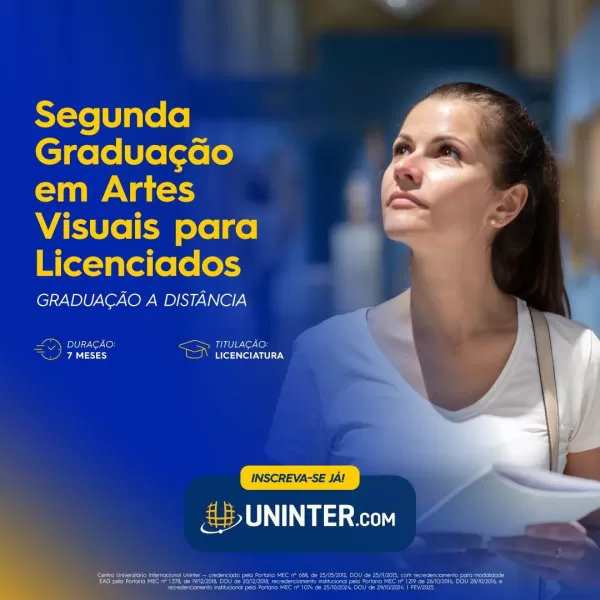 UNINTER Ourinhos oferece Segunda Licenciatura em apenas 7 meses e sem TCC: inscrições abertas até 30 de julho