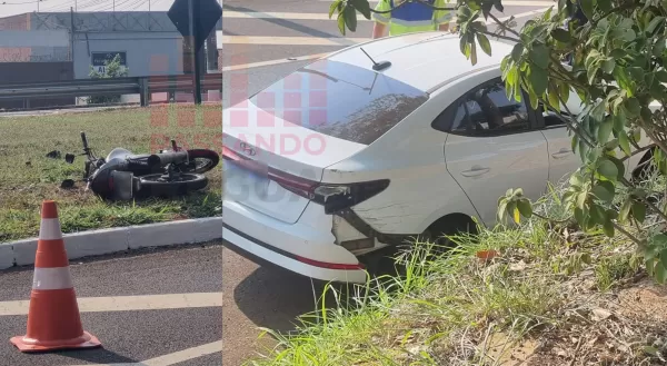 Duas pessoas ficam feridas em acidente na Rodovia Raposo Tavares em Ourinhos