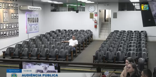 Primeira audiência pública sobre orçamento de Ourinhos para 2025 tem baixa participação; saúde terá mais de R$300 milhões 