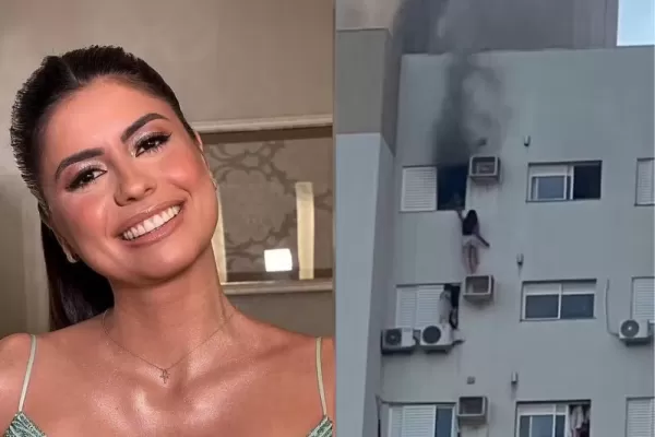 Heroína: Advogada que salvou mãe e primo de incêndio em Cascavel acorda do coma após dois meses