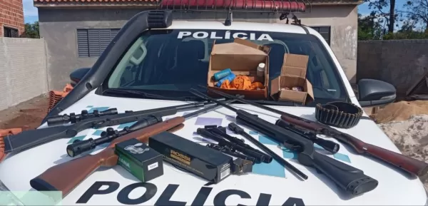 Homem é detido por caça ilegal e porte de arma durante ação da Polícia Ambiental em Ourinhos