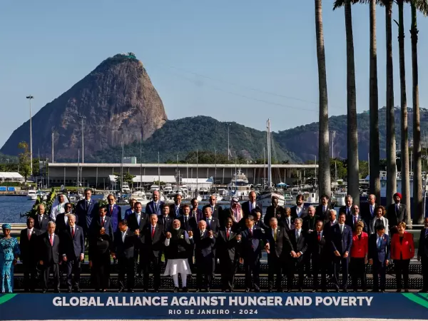 G20 no Rio de Janeiro retoma a tradição da “foto de família” após dois anos de ausência