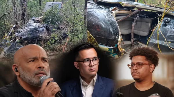 Destroços de helicóptero com cantor Rick são encontrados em Santa Catarina; bombeiros confirmam cinco mortes