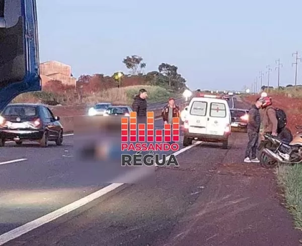 Motociclista morre após grave acidente na Rodovia Raposo Tavares, em Canitar