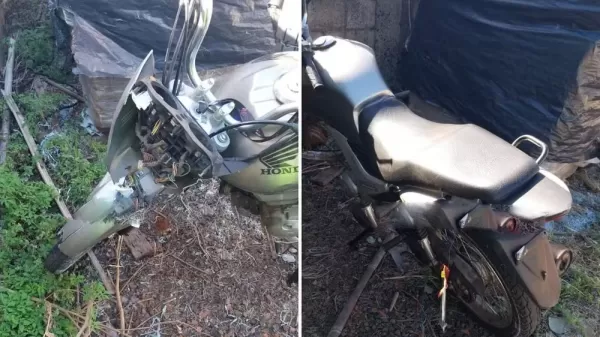 Motociclista morre após bater em canteiro e placa de sinalização em Bocaina (SP)