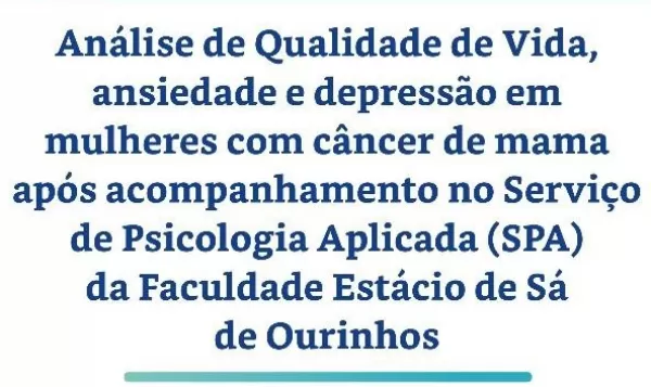 Faculdade de Ourinhos oferece vagas de acompanhamento psicológico gratuito para mulheres em tratamento ou que sobreviveram ao câncer de mama