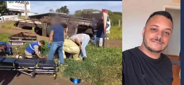 Motociclista morre após ser atingido por caminhão desgovernado na BR-369 em Ibiporã