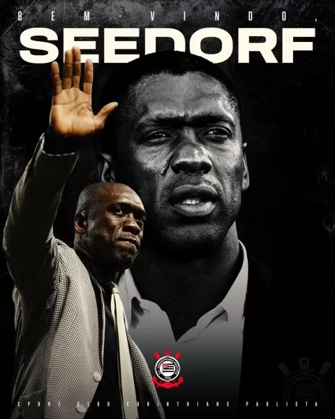 Corinthians contrata Seedorf como novo técnico