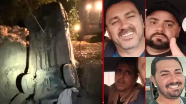 Polícia encontra picape com vestígios de sangue de homens desaparecidos após cobrança de dívida no Paraná