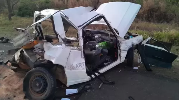 Engavetamento deixa um morto e dois feridos na SP-333 em Guarantã