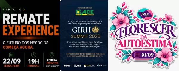 ACE Ourinhos fortalece agenda empresarial e apoia três grandes eventos em setembro