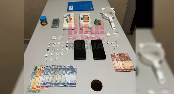 Polícia Militar prende três homens por tráfico de drogas em ação da Força Tática em Ourinhos