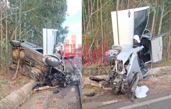 Jovem de Bernardino de Campos escapa com ferimentos leves após grave acidente em vicinal 