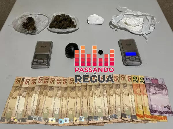 Homem é preso por tráfico de drogas após perseguição e apreensão de entorpecentes em Ourinhos