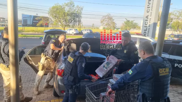 Ação conjunta apreende grande quantidade de maconha após perseguição em Ourinhos; motorista foge para canavial