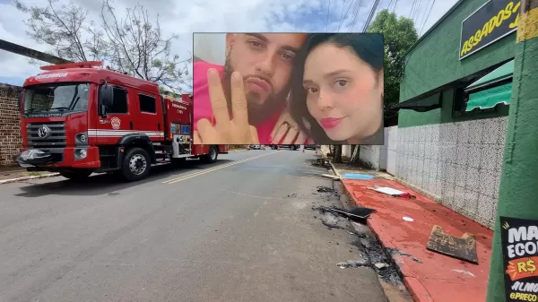Casal vítima de incêndio em restaurante de Ourinhos segue internado em Catanduva; familiares organizam vaquinha para ajudar no tratamento