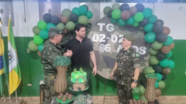 Na comemoração dos 86 anos do Tiro de Guerra de Ourinhos, Lucas destaca reforma e fala sobre a concessão da SAE e do pagamento do retroativo