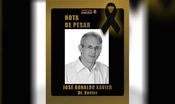 Ex-prefeito de Andirá, José Ronaldo Xavier, morre durante tratamento contra câncer em Curitiba