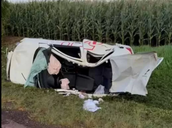 Jovem fica gravemente ferido após acidente na PR-436 entre Bandeirantes e Abatiá