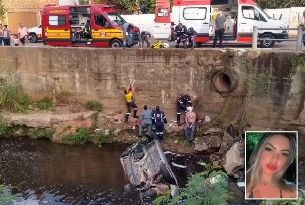 Sepultado corpo de jovem que morreu após carro desgovernado despencar em ribeirão no interior de SP