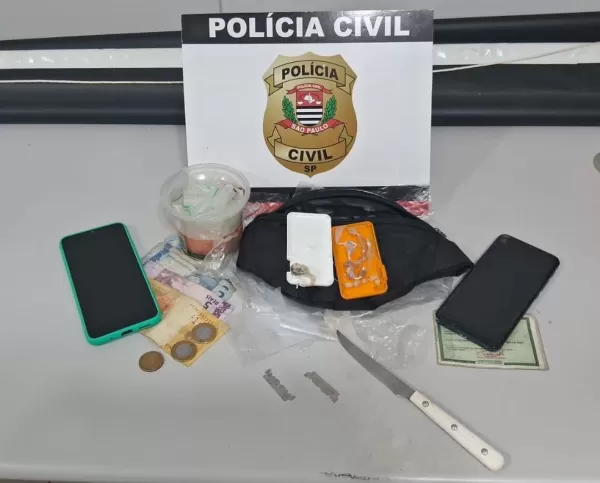 Polícia Civil prende homem por tráfico de drogas em Santa Cruz do Rio Pardo