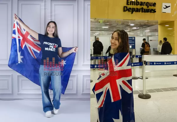 Estudante de Bernardino de Campos embarca para intercâmbio na Austrália pelo programa “Prontos pro Mundo”