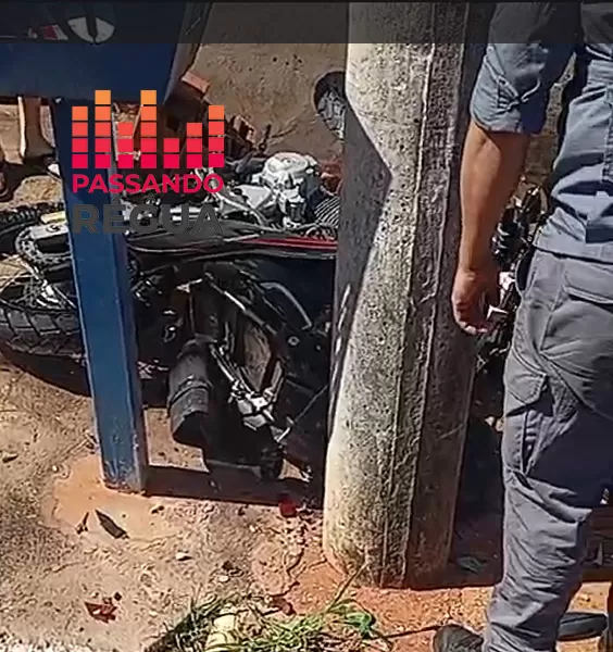 Motociclista sofre acidente grave no Recanto dos Pássaros em Ourinhos