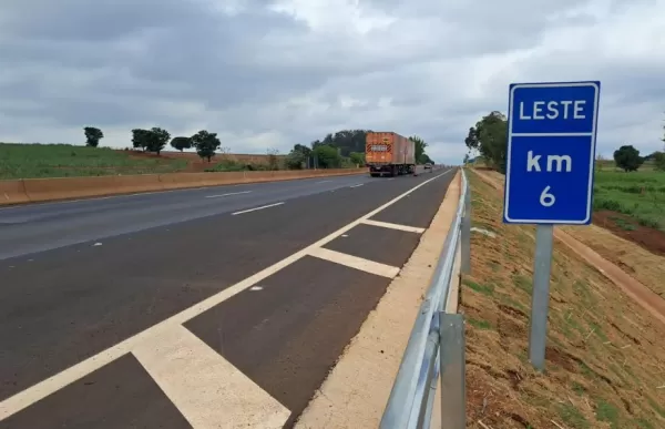 Orlando Quagliato ganha 9 km de faixas adicionais em Santa Cruz do Rio Pardo após conclusão de obras 