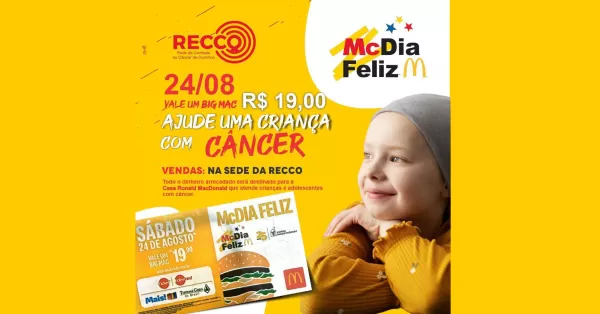 McDia Feliz 2024 acontece neste sábado (24) em todo o país