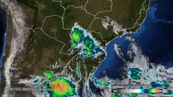 Ciclone extratropical deixa Ourinhos em alerta para temporais; chuva, ventos e granizo podem atingir a região