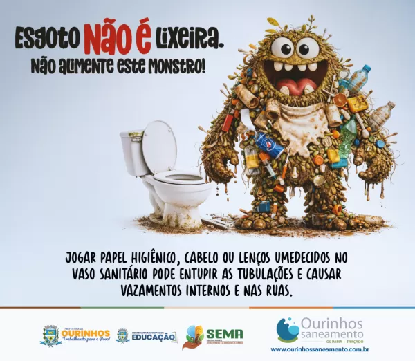 Ourinhos Saneamento lança campanha 