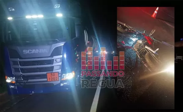 Motociclista morre após colisão com carreta na SP-294 em Parapuã