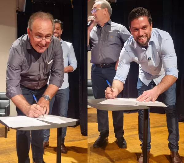 Prefeito de Ourinhos assina Regularização Fundiária do Distrito Industrial II - Oriente Mori