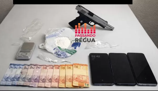 Manicure é presa por tráfico de drogas e posse de arma de uso restrito durante ação da Força Tática em Ourinhos