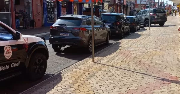 Empresário conhecido é preso por tráfico de drogas no centro de Santa Cruz do Rio Pardo