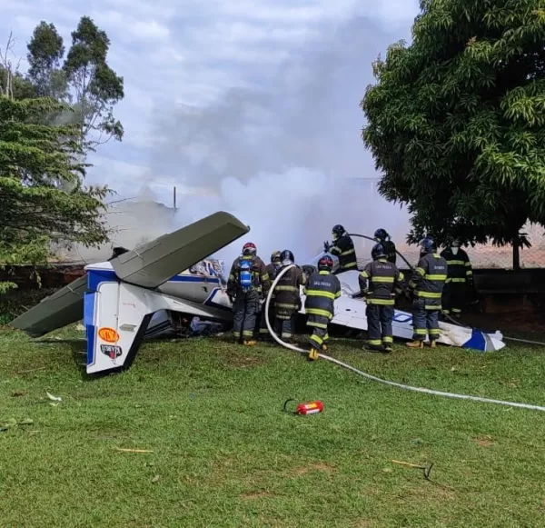 Queda de aeronave em Marília deixa ao menos dois mortos nesta quarta-feira, 10