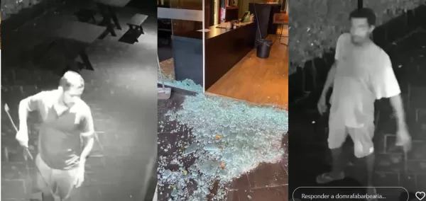 Barbearia "Dom Rafa" é invadida e furtada durante a madrugada em Ourinhos