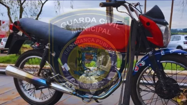 GCM apreende motocicleta com sinal identificador adulterado em Ourinhos