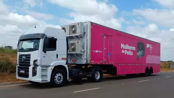 Ourinhos recebe Carreta da Mamografia para exames gratuitos em abril