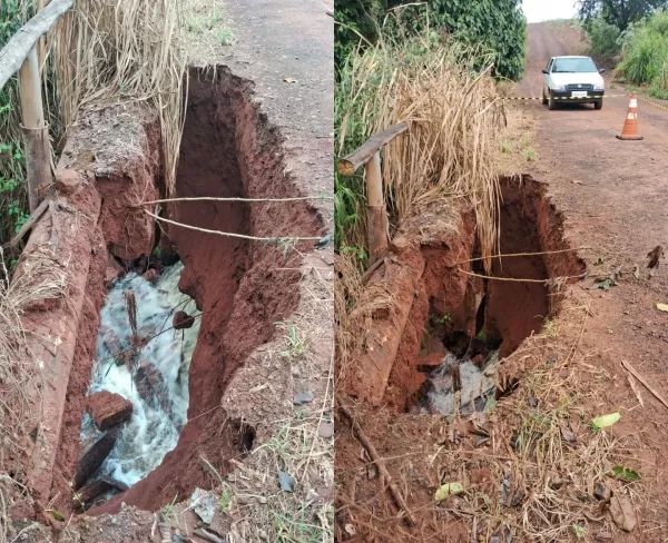 Ponte na zona rural de Santa Cruz do Rio Pardo será interditada para reconstrução