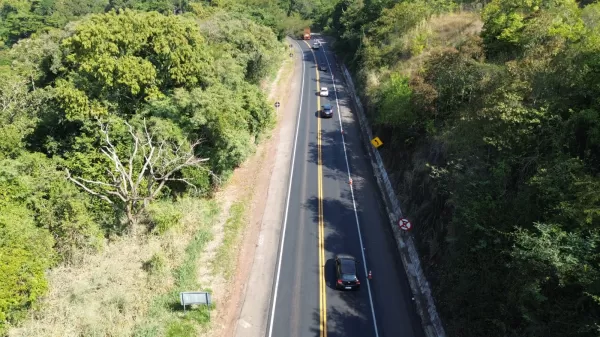 BR-153 recebe revitalização no trecho da ponte sobre o Rio Ubá