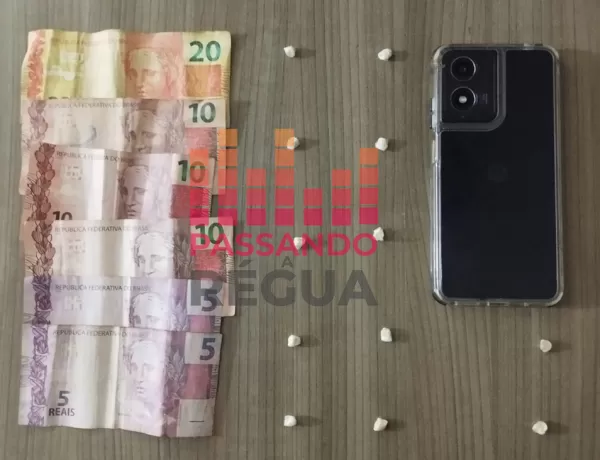 GCM prende suspeito por tráfico de drogas no Centro de Ourinhos durante a madrugada