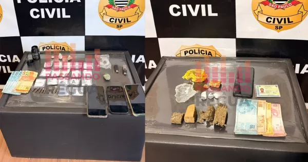 Operação “Little Boy” prende três pessoas por envolvimento com o tráfico de drogas em Ibirarema e Salto Grande