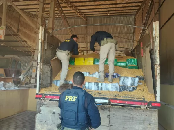 PRF apreende 5 toneladas de maconha na divisa de Ourinhos e Paraná