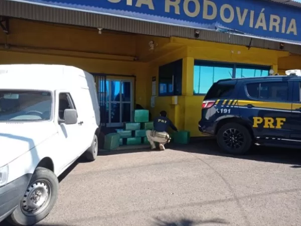 PRF apreende mais de 340 kg de maconha e prende motorista na BR-153 em Ourinhos