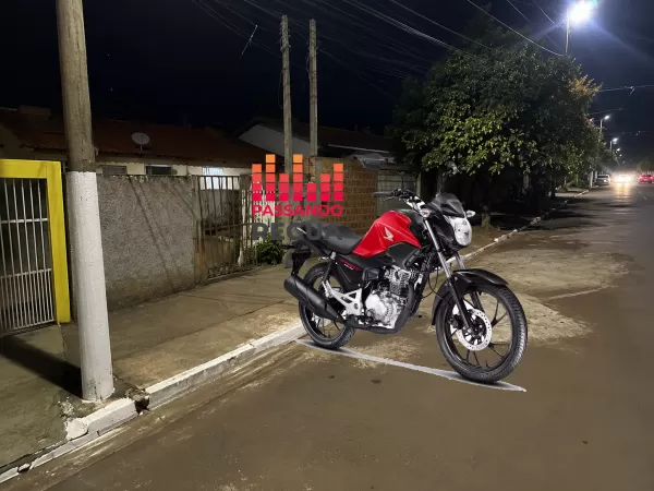 Motocicleta é furtada em frente à residência no Residencial Vandelena Moraes Freire, em Ourinhos