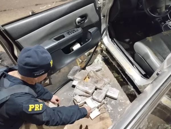 PRF prende dois bolivianos em Ourinhos por tráfico internacional de drogas