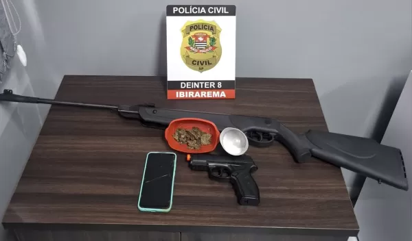 Polícia Civil prende homem em flagrante por tráfico de drogas em Ibirarema