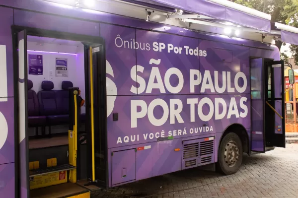 Ônibus SP Por Todas já está em Ourinhos e oferece atendimento gratuito às mulheres nesta segunda e terça-feira