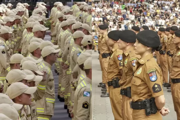 Paraná abre inscrições de concurso público para PMs e bombeiros com salários de até R$ 6,1 mil